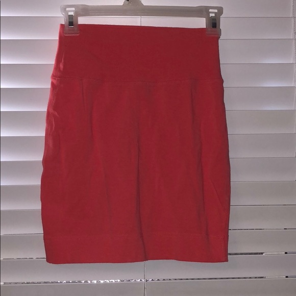 Salmon Pencil Skirt - Picture 2 of 3